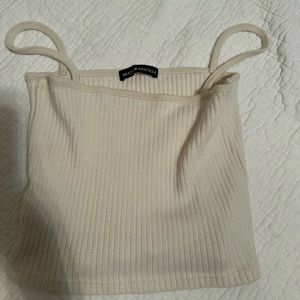 Brandy cream crop top